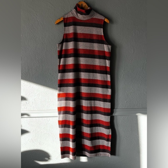 LOFT Dresses & Skirts - LOFT Striped Sleeveless Cowl Neck Maxi Dress Medium